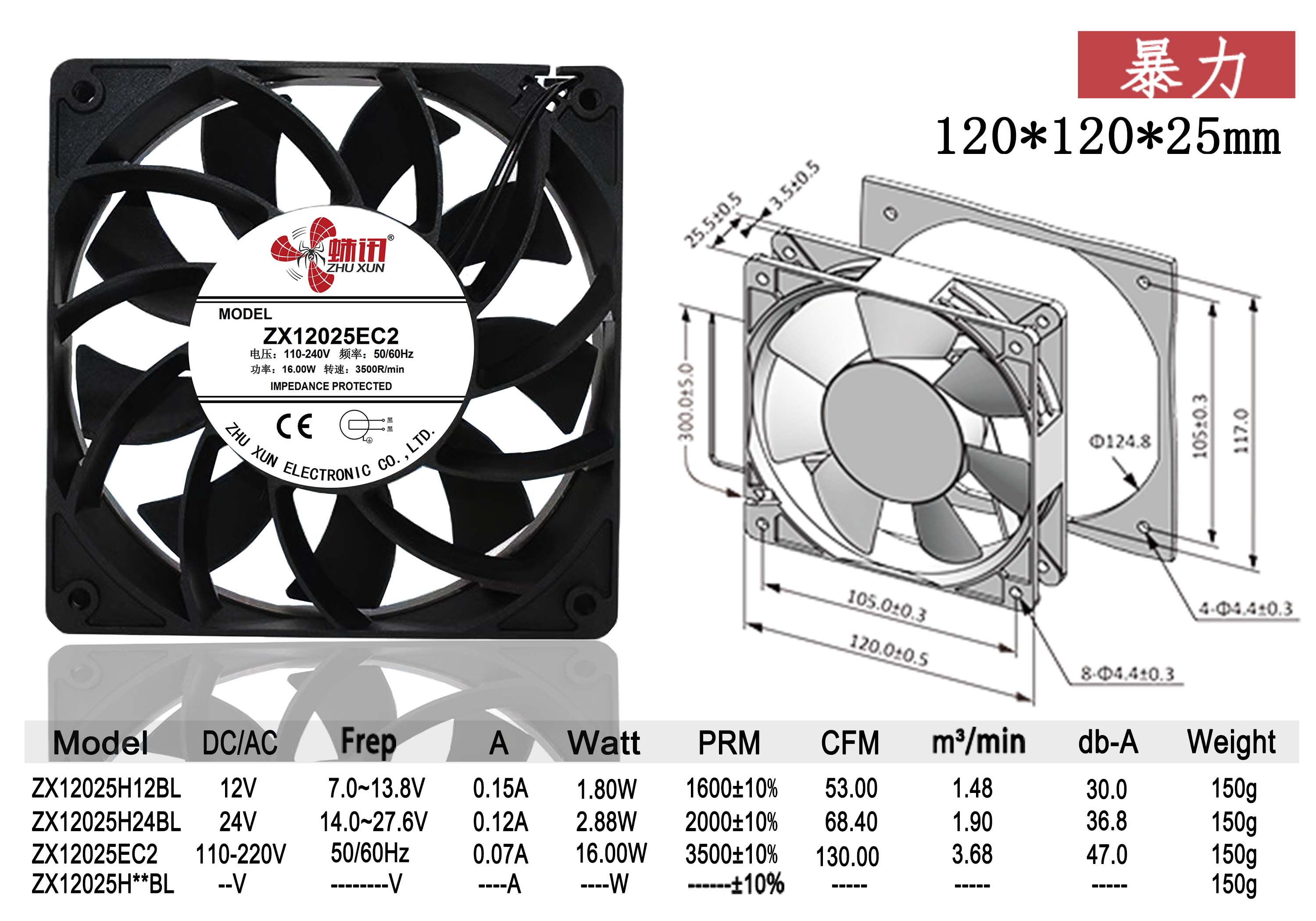 ZX12025H**BL